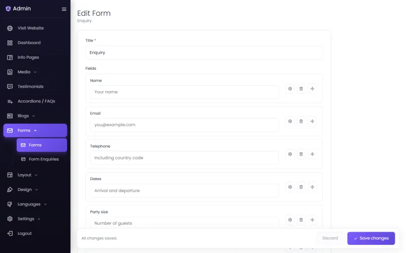 Building a form