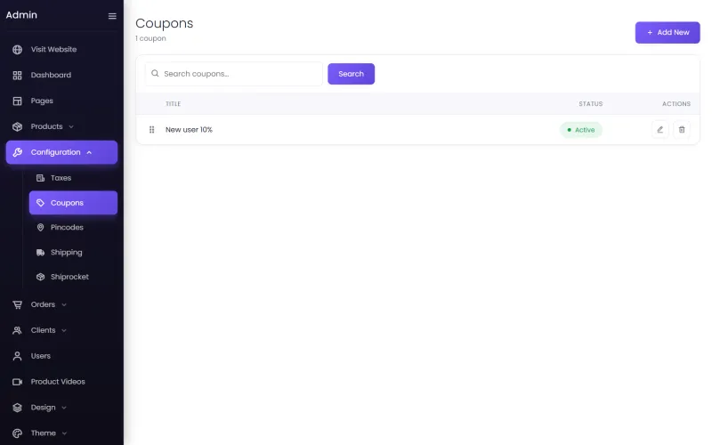 Coupons