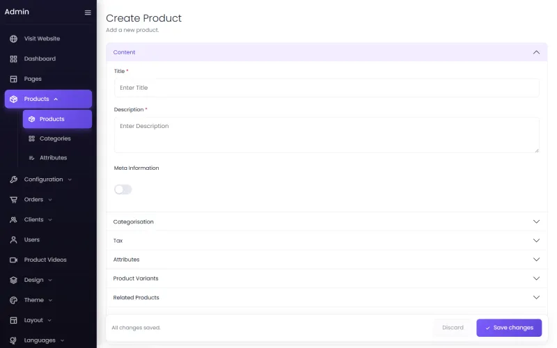 The product form