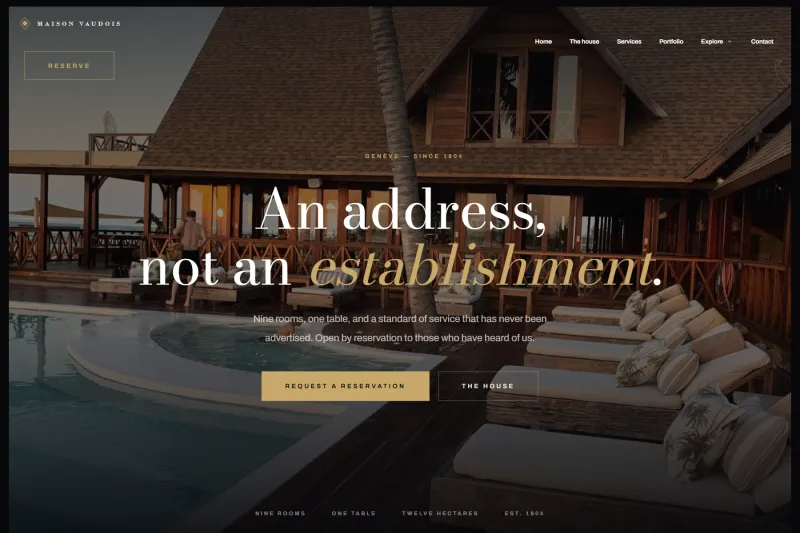 Obsidian website template — home page
